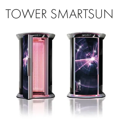 Вертикальний солярій MegaSun TOWER SMARTSUN Німеччина
