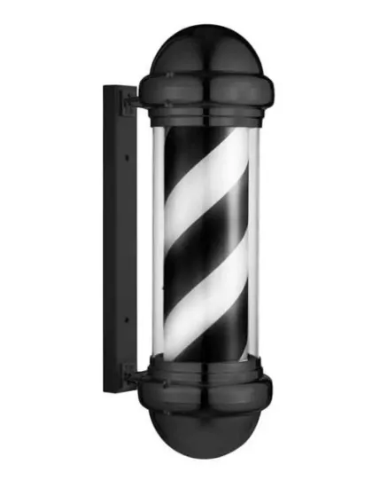 Стійка рекламна Barbers Pole чорна