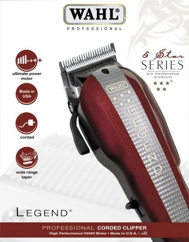 Машинка для стрижки волос Wahl Legend 4020-0480 (08147-016)